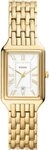 Fossil Quarzuhr RAQUEL ES5220, Armbanduhr, Damenuhr, Edelstahlarmband, analog, Tag