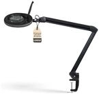 Lumeno Lupenlampe 721X LED Lupenleuchte CRI>90 mit Tischklemme und 127 mm