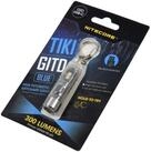 Nitecore LED Taschenlampe TIKI GITD Taschenlampe - Glow in the Dark Blau mit USB-C