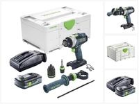 FESTOOL Akku-Schlagbohrschrauber TPC 18/4 I-Basic Akku Schlagbohrschrauber 18 V 75 Nm