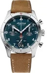 Alpina Quarzuhr Alpina AL-372NW4S26 Startimer Pilot Chronograph Herrenuhr 41mm Alpina