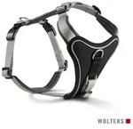 Wolters Hunde-Geschirr Professional Comfort Geschirr grau|silberfarben Gr.2 | 2,5 cm