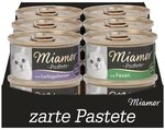 Miamor Multibox Pastete Gefl&uuml;gel 12 x 85 g - 5 St&uuml;ck, Nassfutter f&uuml;r: Katze
