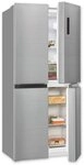 exquisit Multi Door MD365-125-040D inoxlook, 180 cm hoch, 79 cm breit, Kein Abtauen