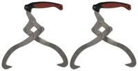 vidaXL Forstnerbohrer Holzzange mit TPR-Griff 2 Stk.