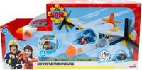 SIMBA Spielzeug-Flugzeug Feuerwehrmann Sam Fire Swift Rettungsflugzeug, mit...