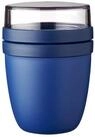 Mepal Lunchbox Lunchpot Ellipse Mini, 300 + 120 ml, Vivid Blue, Polypropylen (PP),