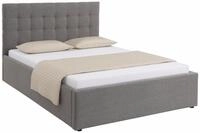 OTTO home Polsterbett Hamar, Knopfsteppung im Kopfteil, bis 250 KG belastbar (3