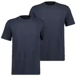 RAGMAN T-Shirt Set: (Packung, 2-tlg) blau 6XL (76/78)
