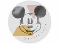 Komar Fototapete Mickey Abstract, 125x125 cm (Breite x Höhe), rund und...