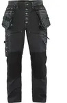 Bl&aring;kl&auml;der Arbeitshose Handwerker Arbeitshose Stretch X1900 blau|schwarz C150