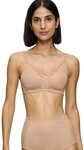 Triumph B&uuml;gelloser BH Modern Lace+Cotton Spitzeneins&auml;tze, starker Halt ohne...