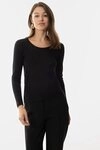 Mey Tr&auml;gertop Mey Damen Shirt langarm Serie Wool&Silk Uni (1-tlg)
