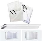 MCW Pavillonseitenteil MCW-J32-4S, 340x234 cm, Regulierbarer Wind- und...