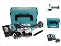 Makita Akku-Winkelschleifer DGA 504 RM1J Akku Winkelschleifer 18V 125mm...