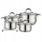 Feel Maestro Topf-Set MR-2021 Kochgeschirrset 1,5L, 2L, 3L, 5L, Sp&uuml;lmaschinenfest,
