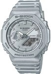 CASIO Quarzuhr GA-2100FF-8AER, Sto&szlig;fest, Silber, G-Shock