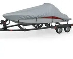 vidaXL Bodenschutzplane Bootspersenning L&auml;nge 610-671 cm Breite 254 cm (1-St)