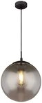 GLOBO LIGHTING H&auml;ngeleuchte BLAMA, ohne Leuchtmittel, H&auml;ngeleuchte Schwarz, Glas,