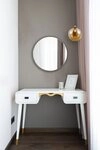 MIRRORS AND MORE Dekospiegel Mila (1-St), Wandspiegel, rund, &Oslash; 50 cm,...