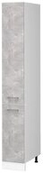 Vicco Hochschrank R-Line, Beton/Wei&szlig;, 30 cm (1-St)