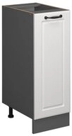 Vicco Apothekerschrank R-Line, Wei&szlig; Landhaus/Anthrazit, 30 cm ohne...