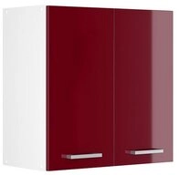 Vicco H&auml;ngeschrank R-Line, Rot Hochglanz/Wei&szlig;, 60 cm (1-St)