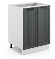 Vicco Unterschrank Fame-Line, Anthrazit/Wei&szlig;, 60 cm ohne Arbeitsplatte (1-St)