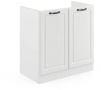 Vicco Unterschrank R-Line, Wei&szlig; Landhaus/Wei&szlig;, 80 cm ohne Arbeitsplatte (1-St)