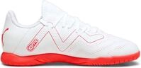 PUMA FUTURE PLAY IT Jr PUMA WHITE-FIRE ORCHID Fu&szlig;ballschuh