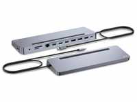 I-TEC Laptop-Dockingstation USB-C Metal Ergonomic 3x 4K Display Docking...