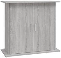 vidaXL Aquariumunterschrank Aquariumst&auml;nder Grau Sonoma 81x36x73 cm...