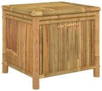 vidaXL Gartenbox, Gartentruhe 60x52x55 cm Bambus
