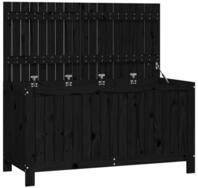 vidaXL Auflagenbox 121 x 55 x 64 cm Gartentruhe Kissenbox Kissentruhe...
