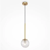 Maytoni Pendelleuchte Pendelleuchte Ligero in Gold und Transparent E27
