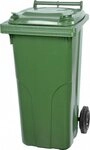 PROREGAL&reg; M&uuml;lltrennsystem M&uuml;lltonne MGB 120 Liter HDPE-Kunststoff Gelb