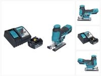 Makita Kompakt-Handkreiss&auml;ge DJV 185 RT1 Akku Pendelhubstichs&auml;ge 18 V Brushless +