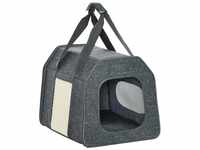 Pawhut Transporttasche für Katzen grau (D00-154V00GY)