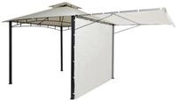 MCW Pergola MCW-F94, Bewegliche Seitenwand, Mit Wasserablauf&ouml;sen
