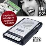 Reflexion CCR8014 Retro Kassettenrecorder Diktierger&auml;t Kassetten Player (Audio