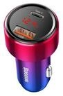 Baseus MAGIC SERIES Autoladeger&auml;t mit LCD Typ C + Power Delivery + USB QC 45W