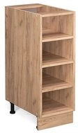 Vicco Unterschrank Fame-Line, Goldkraft Eiche/Goldkraft Eiche, 30 cm ohne