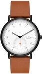 SKAGEN Quarzuhr SKW6889 SKW6889, Skagen SKW6889 KUPPEL Uhr Herrenuhr Lederarmband