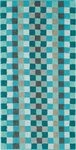 Caw&ouml; Duschtuch Duschtuch "Unique Karo", Jacquard, Walk-Frottier Karo