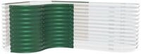 Vitavia Hochbeet Erweiterung Curve 858, BxTxH: 80x80x86 cm, seegras