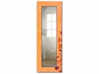 Art-Land Blumen orange Spiegel 50,4 cm x 140,4 cm x 1,6 cm, orange Landhaus...