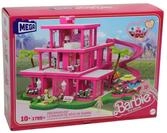 MEGA Puppenhaus Barbie The Movie Puppenhaus f&uuml;r Filme Fans, mit 4 kleine...