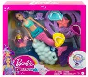 Mattel&reg; Meerjungfrauenpuppe Mattel HLC30 - Barbie - Dreamtopia - Meerjungfrau-Set