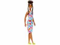 Mattel® Anziehpuppe Barbie Fashionistas-Puppe mit Dutt und gehäkeltem