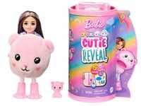 Mattel® Babypuppe Barbie Cutie Reveal Chelsea Cozy Cute Serie - Teddybär